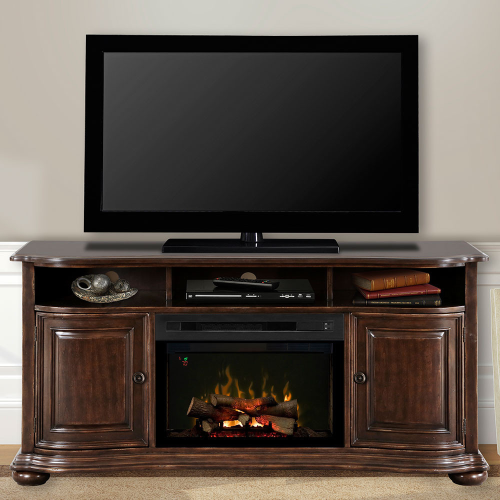 Best ideas about Fireplace Entertainment Center
. Save or Pin Henderson Distressed Cherry Electric Fireplace Now.