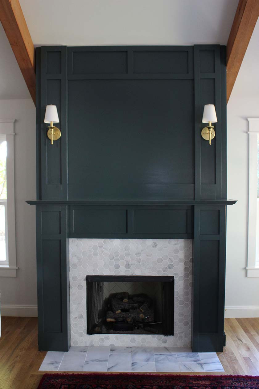 Best ideas about Fireplace Ideas DIY
. Save or Pin DIY Faux Fireplace Surround Now.