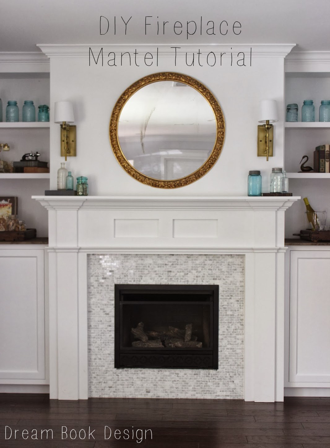 Best ideas about Fireplace Ideas DIY
. Save or Pin DIY Fireplace Mantel Tutorial Dream Book Design Now.