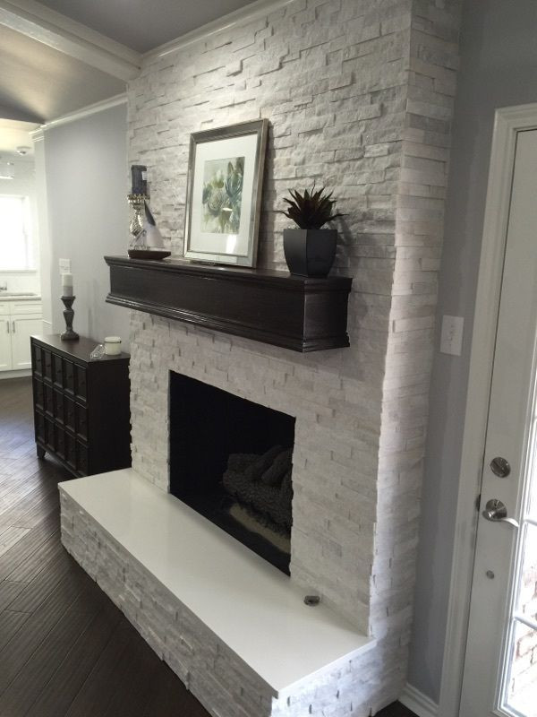 Best ideas about Fireplace Makeover Ideas
. Save or Pin Best 25 White stone fireplaces ideas on Pinterest Now.