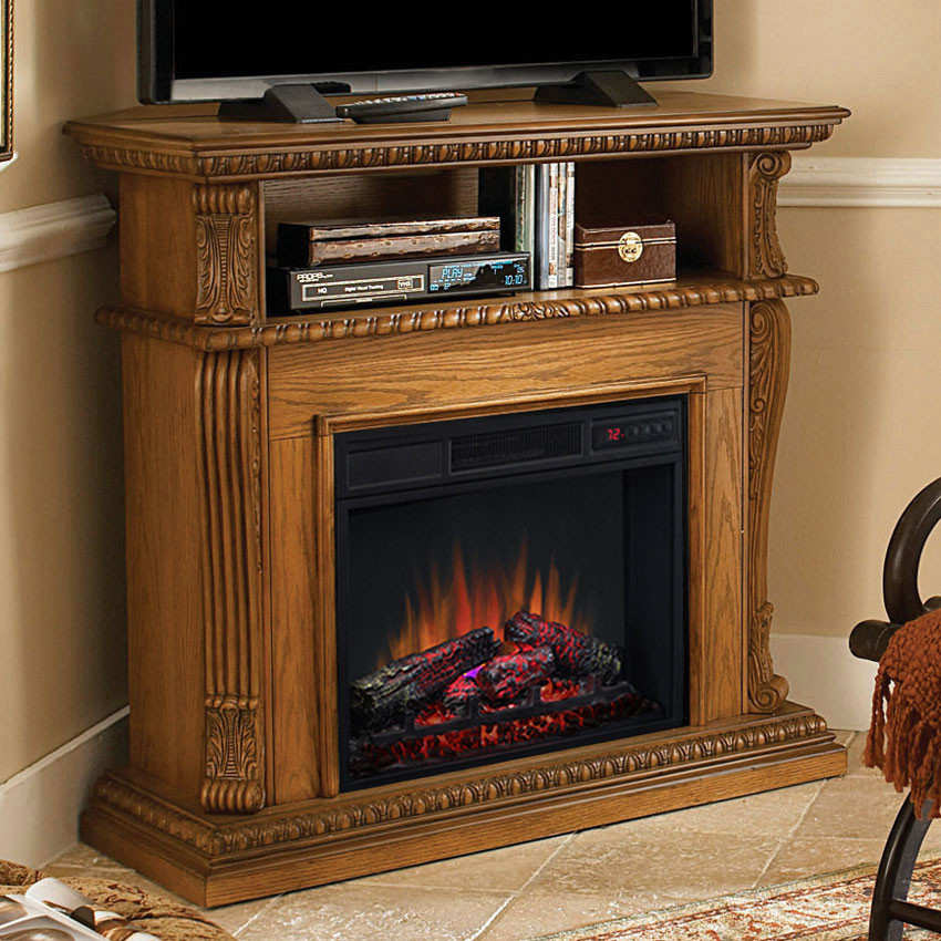Best ideas about Fireplace Media Center
. Save or Pin Download Interior The Most Corner Electric Fireplace Media Now.