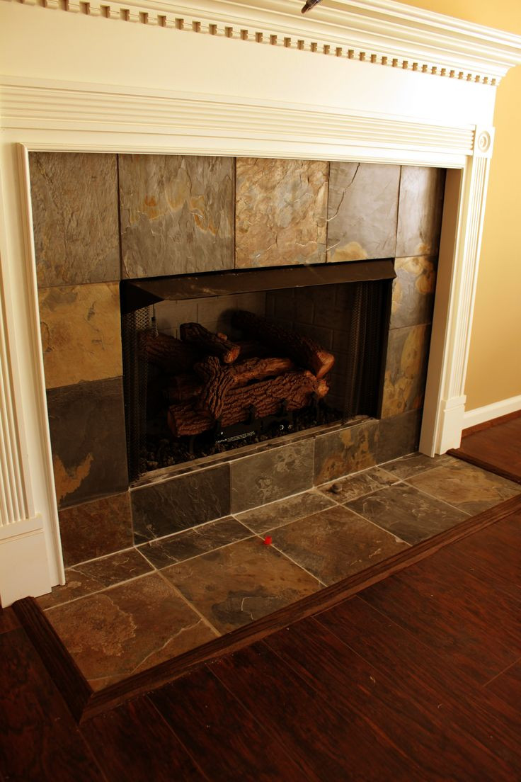 Best ideas about Fireplace Tile Surround
. Save or Pin Best 25 Slate fireplace surround ideas on Pinterest Now.