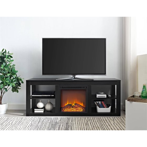 Best ideas about Fireplace Tv Stand Walmart
. Save or Pin Ameriwood Home Parsons Electric Fireplace TV Stand for TVs Now.