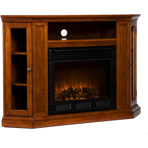 Best ideas about Fireplace Tv Stand Walmart
. Save or Pin Silverado Fireplace Media Console Mahogany Box 1 of 2 Now.