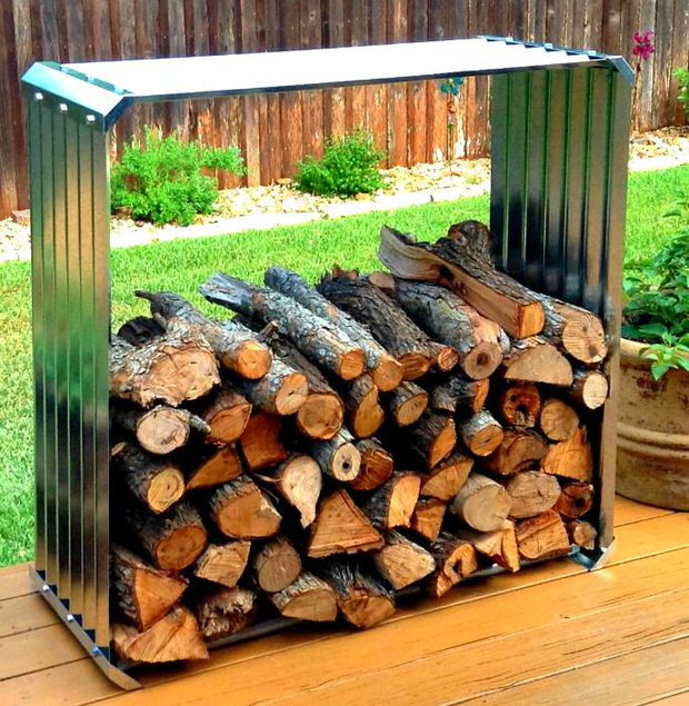 Best ideas about Firewood Holder DIY
. Save or Pin 9 Super Easy DIY Outdoor Firewood Racks Now.