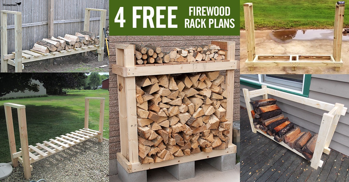 Best ideas about Firewood Holder DIY
. Save or Pin 4 FREE Firewood Rack Plans Built from 2x4s Two Under $30 Now.