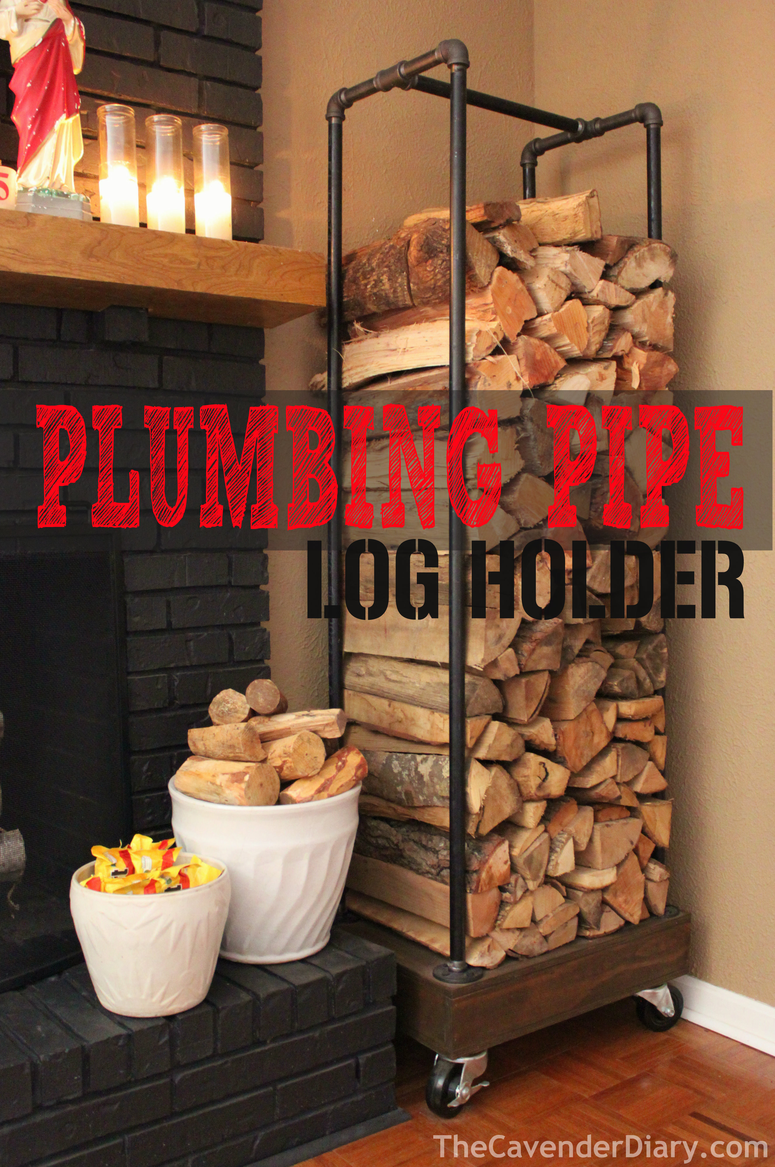 Best ideas about Firewood Holder DIY
. Save or Pin Plumbing Pipe Firewood Holder Now.