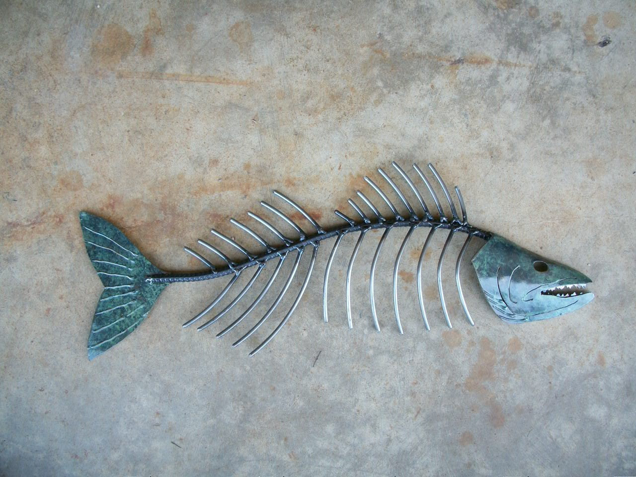 Best ideas about Fish Wall Art
. Save or Pin Walleye Bone metal fish wall sculpture Now.