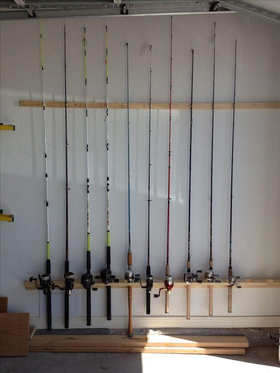 Best ideas about Fishing Pole Rack DIY
. Save or Pin DIY Fishing rod holder for the garage Home Now.