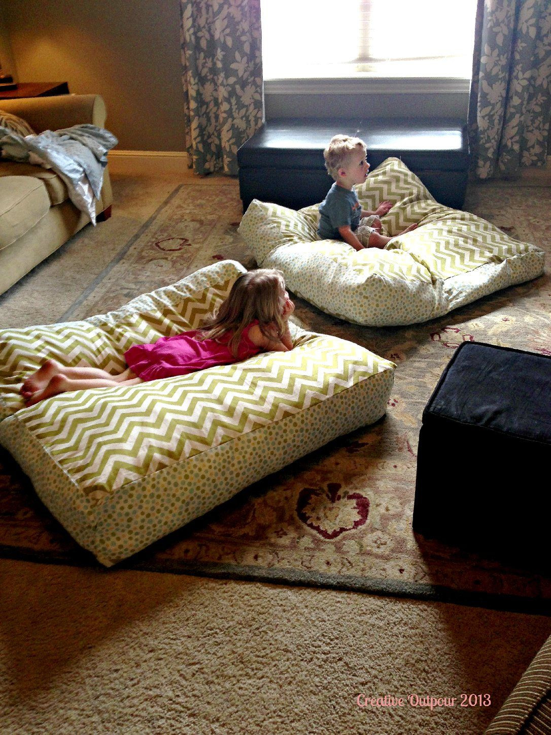 Best ideas about Floor Couch DIY
. Save or Pin Floor pillows Maybe this will save my couch cushions from Now.