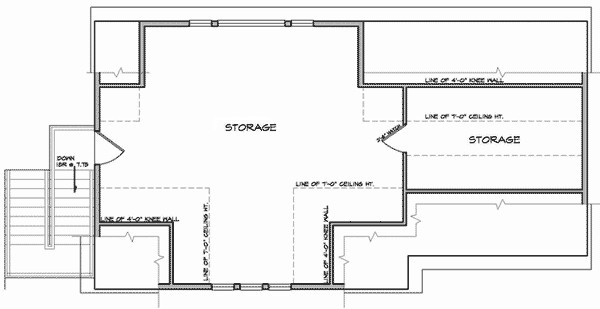 Best ideas about Floor Plan Stairs
. Save or Pin Garage with Exterior Stairs NE Now.