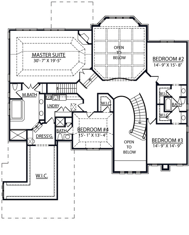 Best ideas about Floor Plan Stairs
. Save or Pin images of 2 story house plans with curved stairs Now.