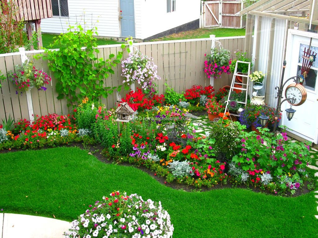 Best ideas about Flower Garden Ideas For Small Yards
. Save or Pin From Tootsie Time I love the backyard flower garden Now.