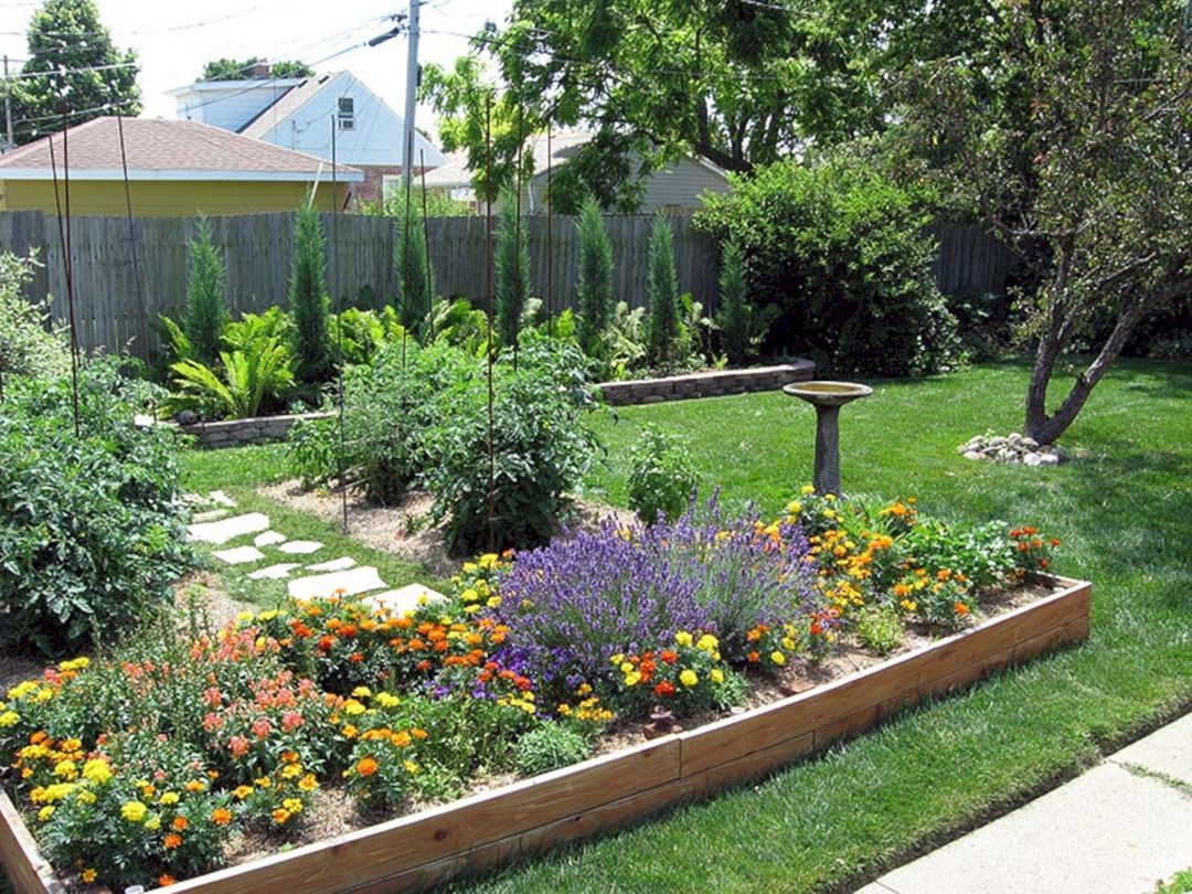 Best ideas about Flower Garden Ideas For Small Yards
. Save or Pin 24 Awesome Small Backyard Inspirations With Colorful Now.