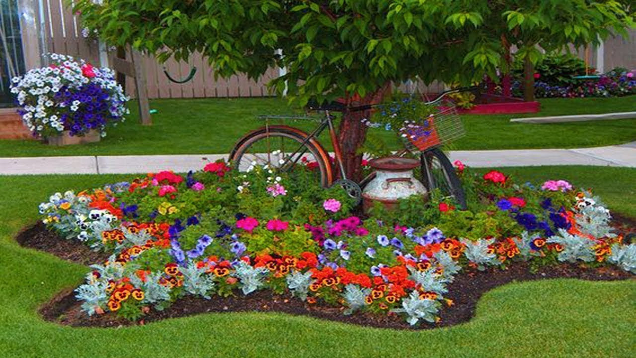 Best ideas about Flower Garden Ideas
. Save or Pin Best Flower Bed Around Trees Garden Ideas Now.