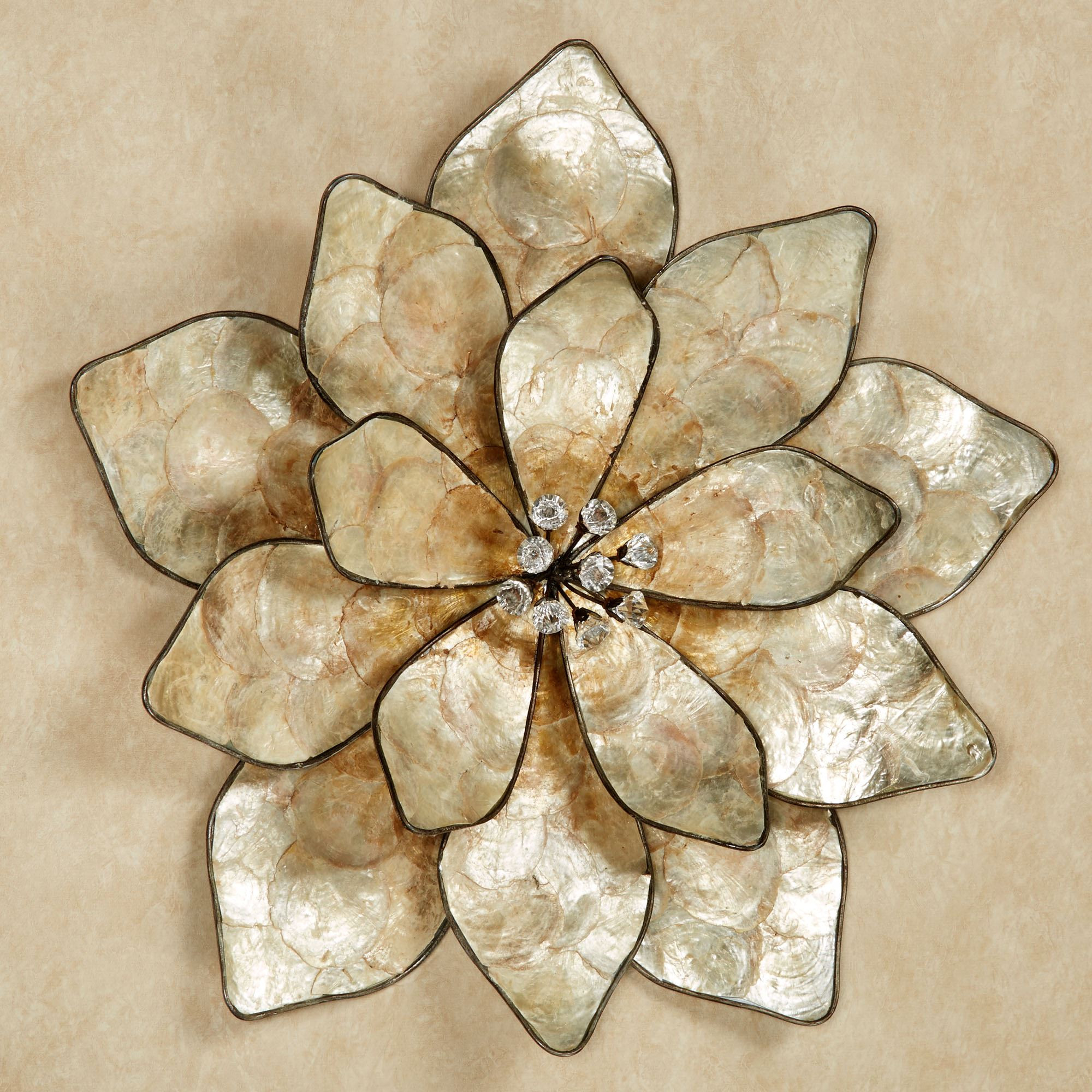 Best ideas about Flower Wall Art
. Save or Pin Eloquence Bloom Capiz Shell Flower Wall Art Now.
