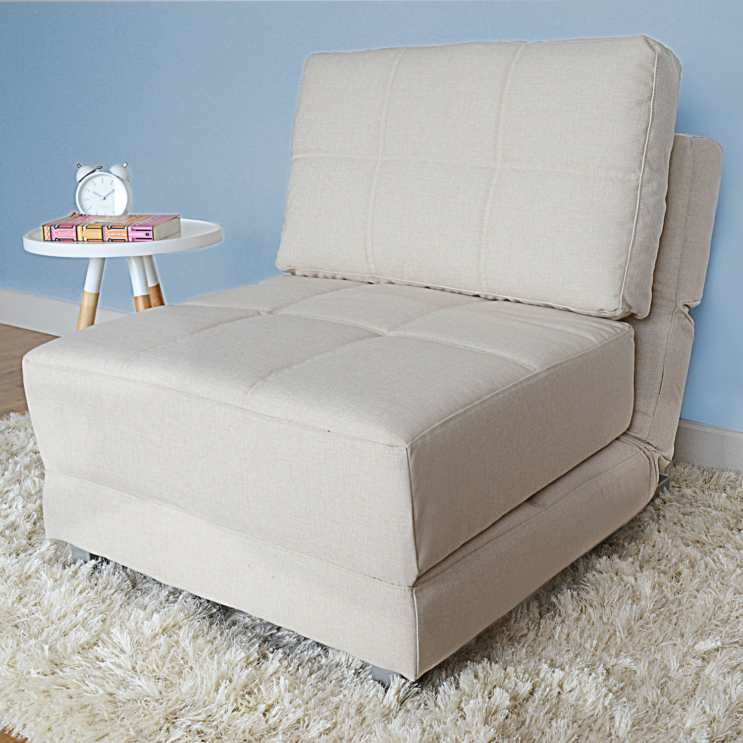 Best ideas about Fold Out Chair
. Save or Pin Fold Out Chair Bed Rita Beige Armless Fabric Guest Now.