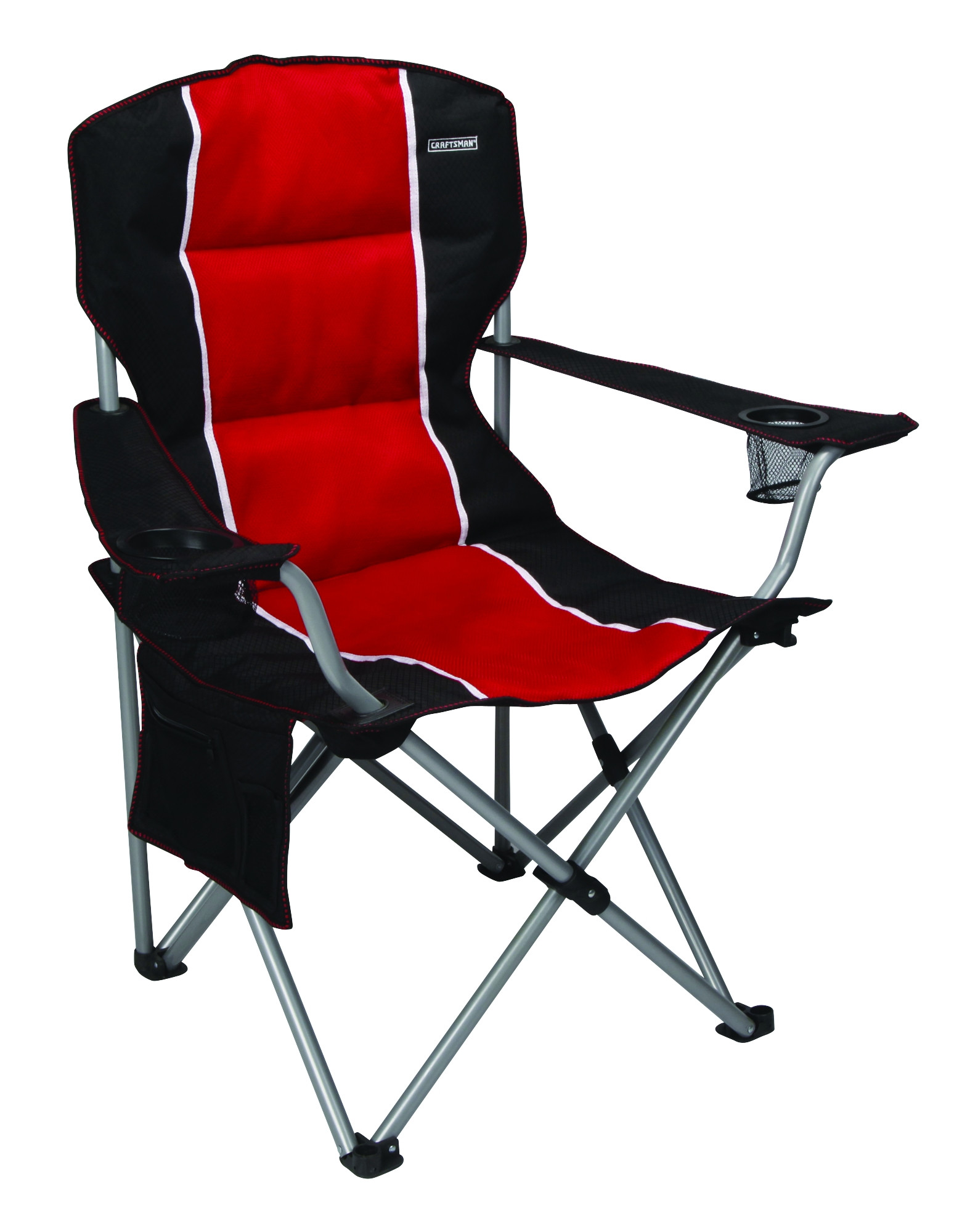 Best ideas about Folding Camp Chair
. Save or Pin Craftsman Padded Chair Red awsome folding outdoor Camping Now.