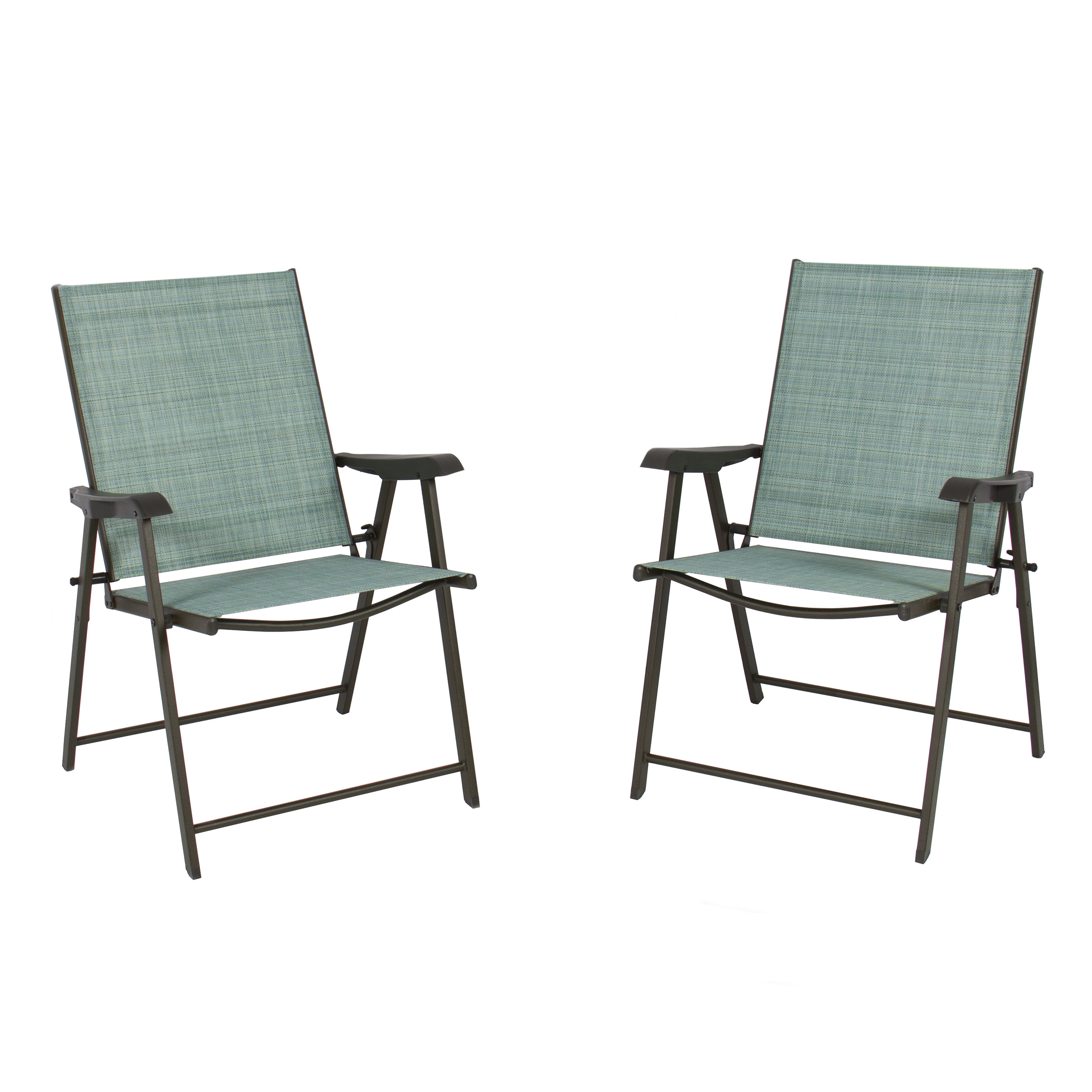 Best ideas about Folding Chairs Outdoor
. Save or Pin Set of 2 Folding Chairs Sling Bistro Set Outdoor Patio Now.