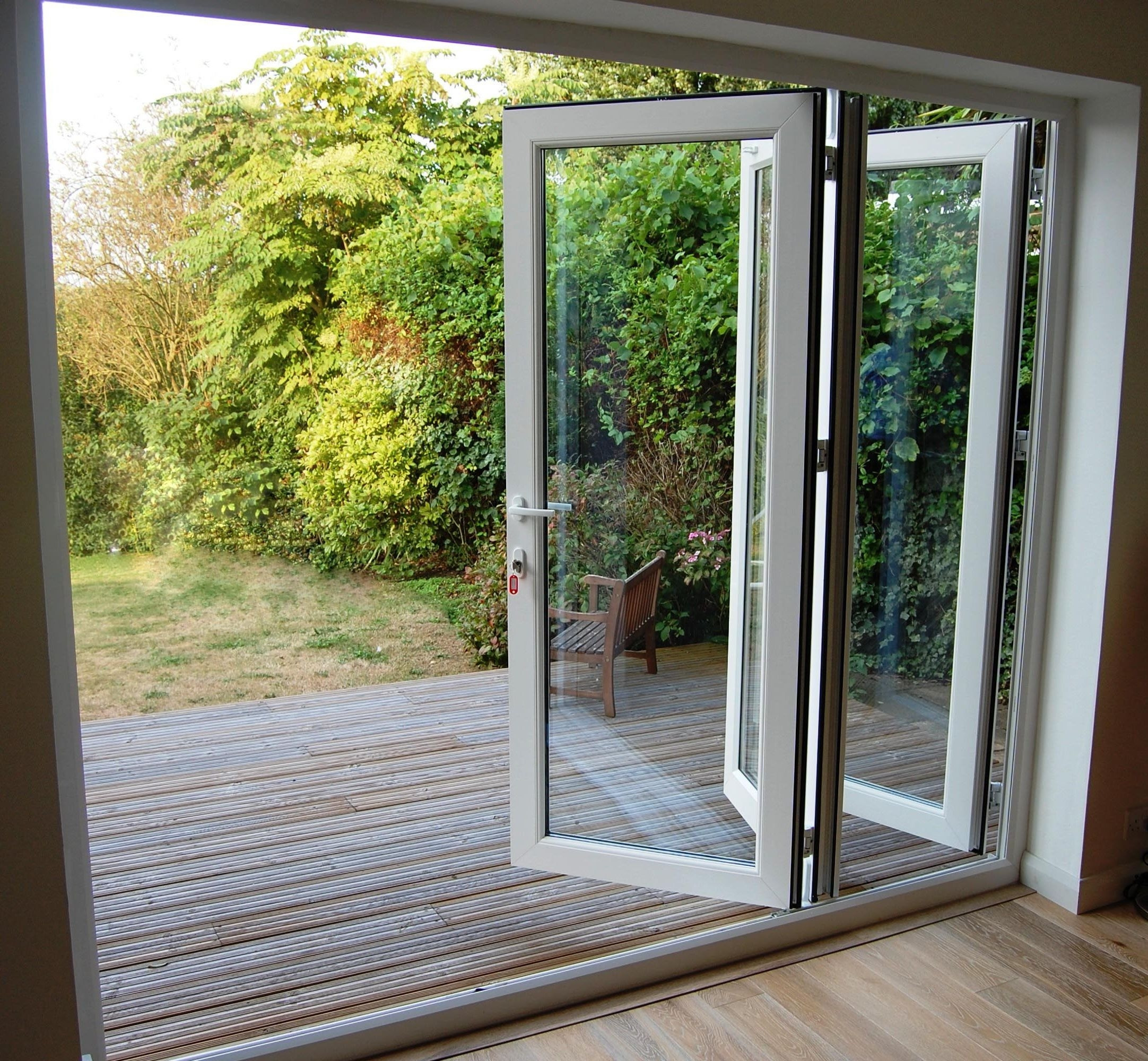 Best ideas about Folding Glass Patio Doors
. Save or Pin Folding Patio Doors Look Great In Your Home — The Home Now.