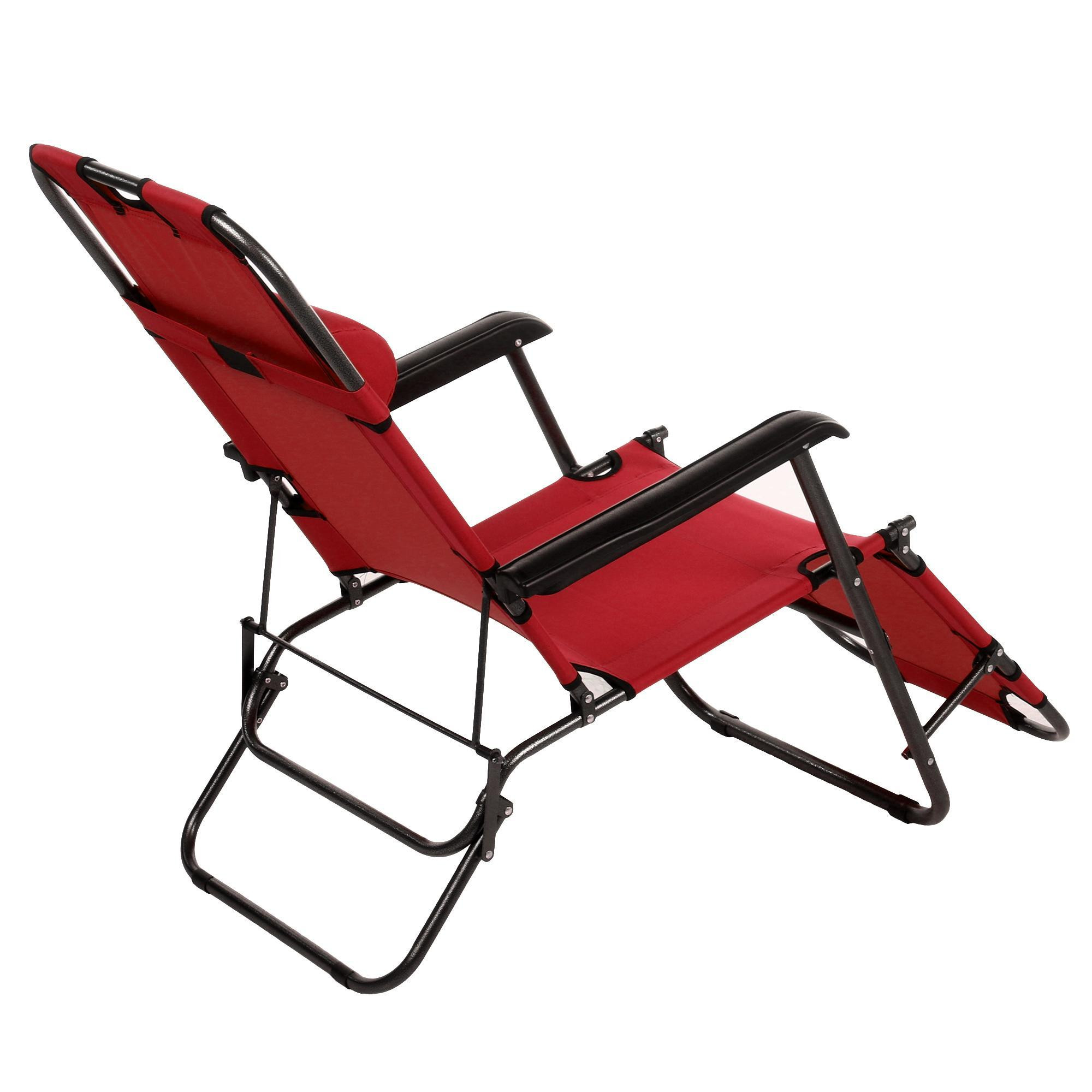 Best ideas about Folding Lounge Chair
. Save or Pin 2pc 69"Folding Reclining Lounge Chairs Outdoor Beach Patio Now.