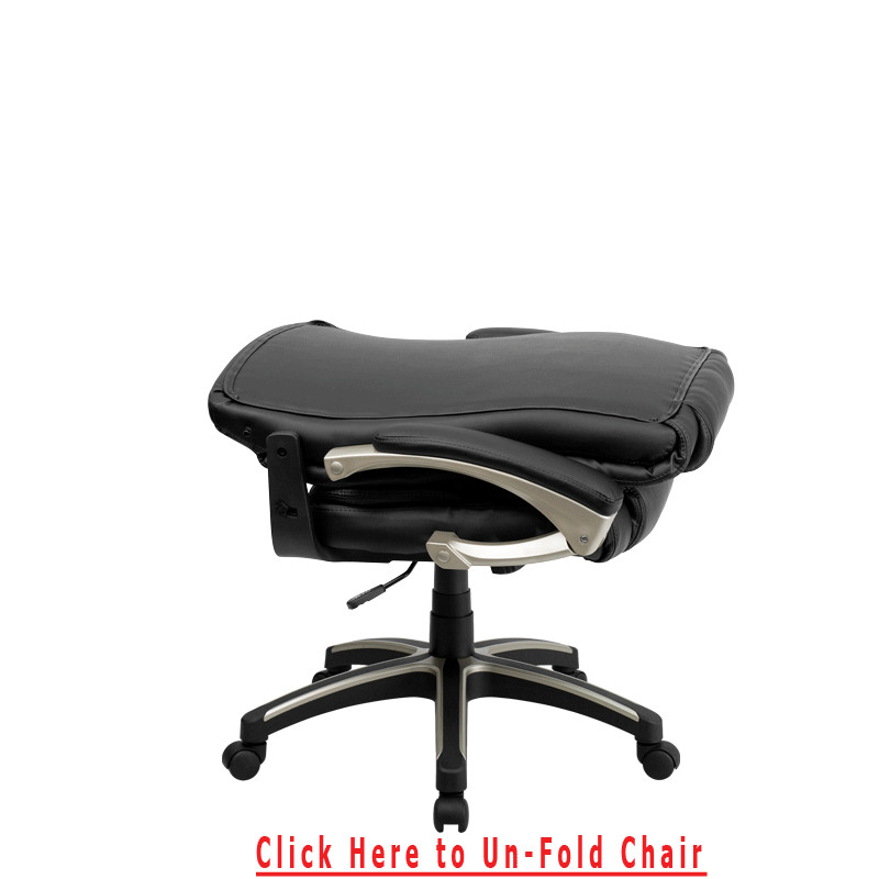 Best ideas about Folding Office Chair
. Save or Pin Ergonomic Home High Back Folding Black Leather Executive Now.