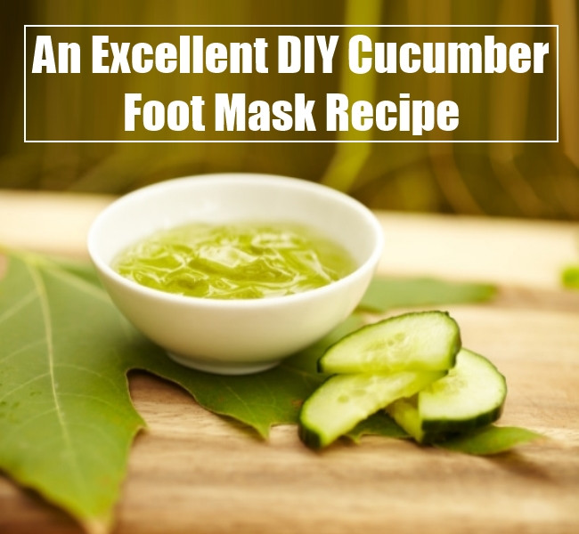 Best ideas about Foot Mask DIY
. Save or Pin An Excellent DIY Cucumber Foot Mask Recipe Now.