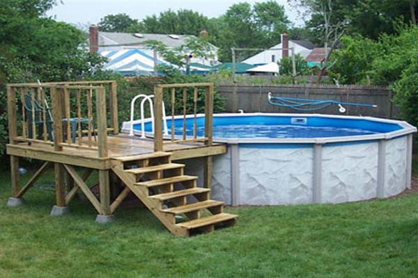 Best ideas about Free Above Ground Pool Deck Plans
. Save or Pin Woodwork How To Build An Ground Pool Deck PDF Plans Now.