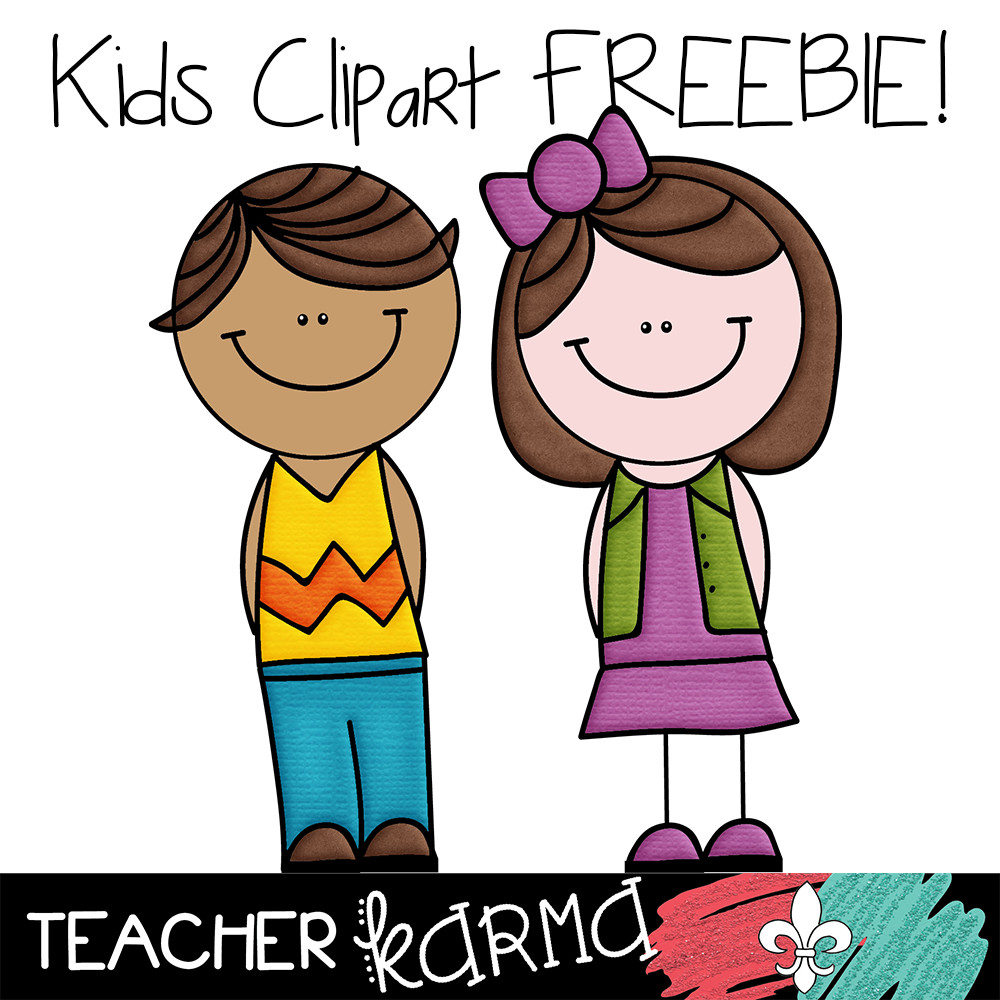 Best ideas about Free Art For Kids
. Save or Pin 2 FREE Kids Student Clipart Teacher KARMA Now.