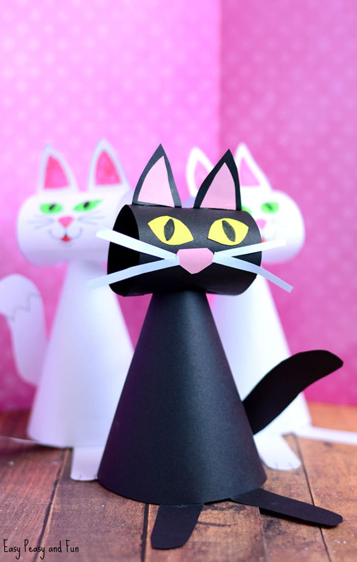 Best ideas about Free Crafts For Kids
. Save or Pin Paper Cat Craft Template Easy Peasy and Fun Now.