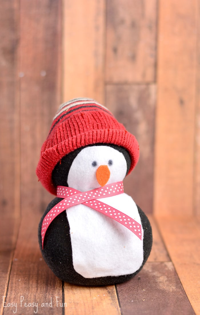 Best ideas about Free Crafts For Kids
. Save or Pin No Sew Sock Penguin Craft Easy Peasy and Fun Now.