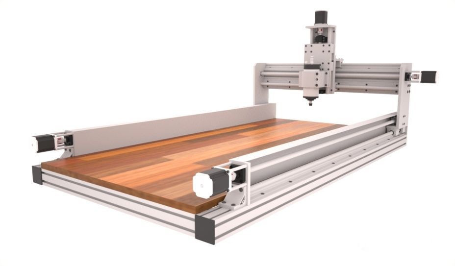 Best ideas about Free DIY Cnc Router Plans
. Save or Pin ID2CNC Router Plans v 2 1 – Dual motor and ball screw on Now.