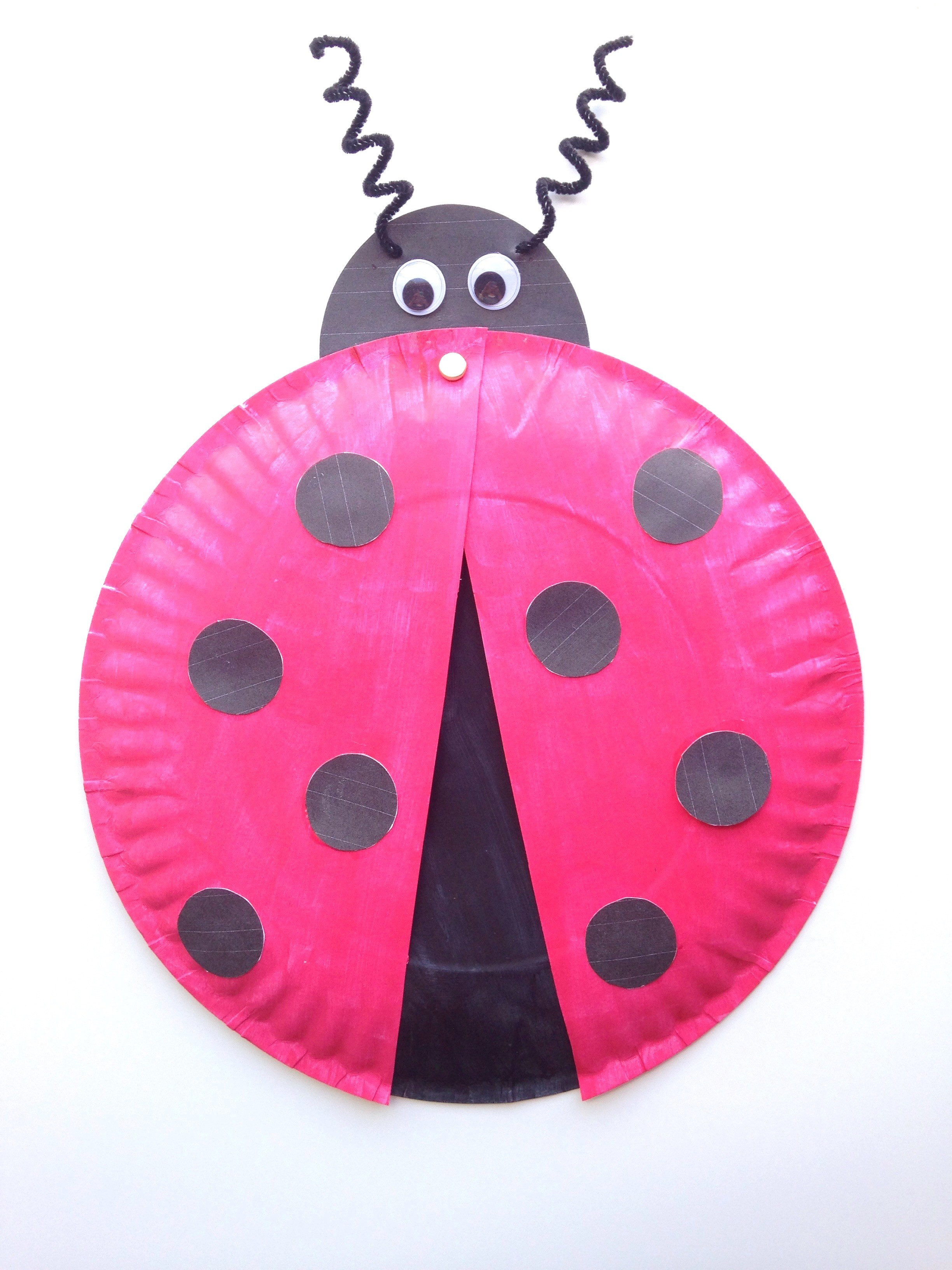 Best ideas about Free Kids Crafts
. Save or Pin Ladybug Paper Plate Craft for Kids Free Printable Now.