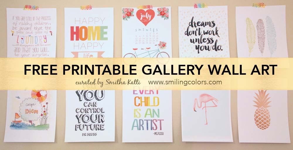 Best ideas about Free Printable Wall Art
. Save or Pin Printable gallery wall art that will make your room look Now.