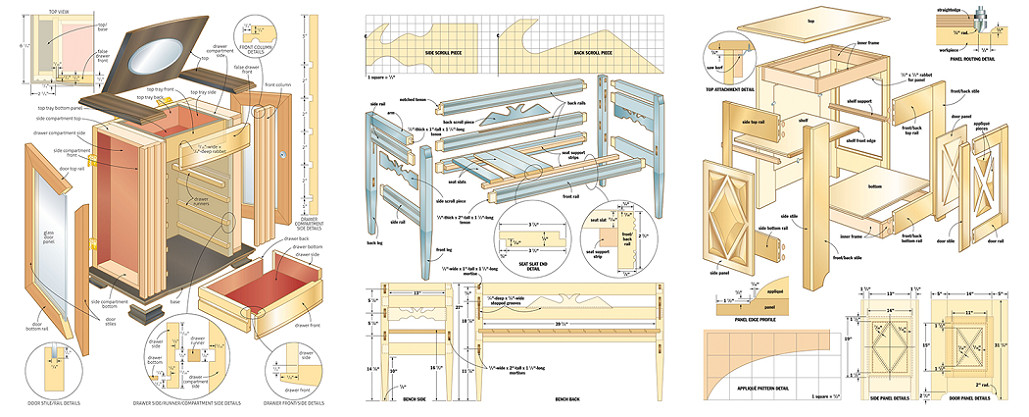 Best ideas about Free Woodworking Plans &amp; DIY Projects
. Save or Pin 100 Free Woodworking Projects & Plans — Mikes Woodworking Now.