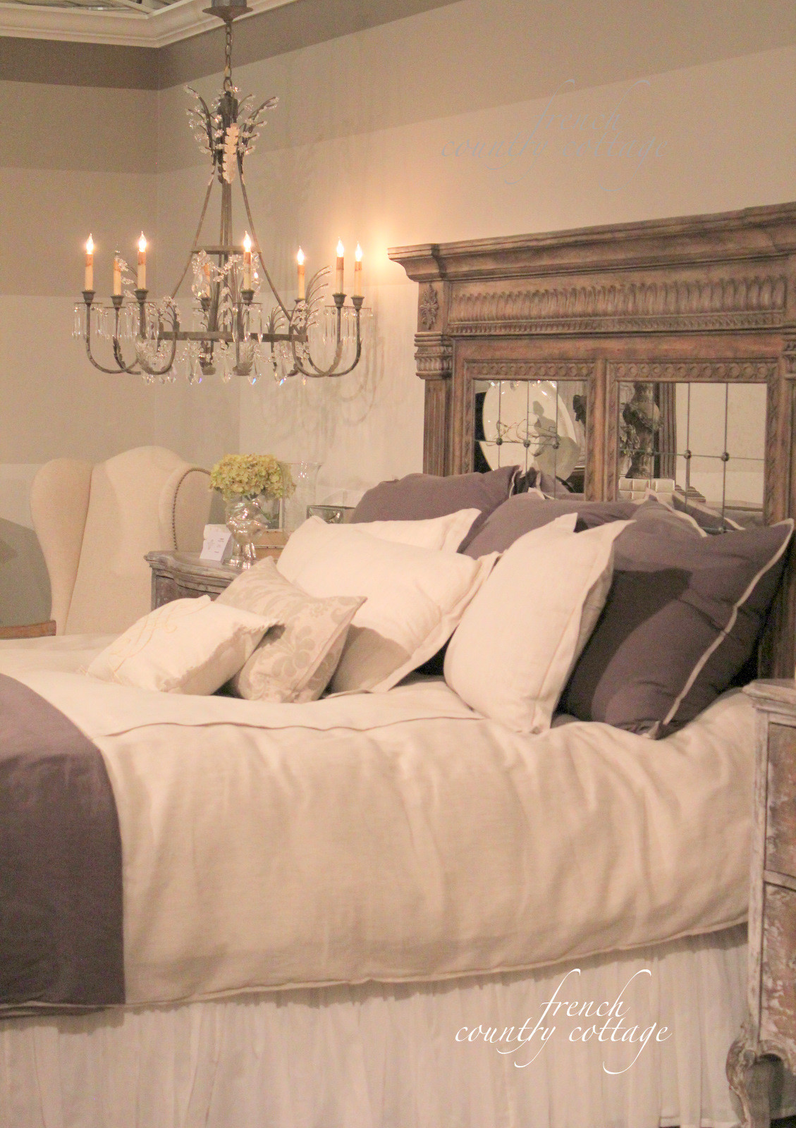 Best ideas about French Country Bedroom
. Save or Pin High Point Market peeks FRENCH COUNTRY COTTAGE Now.