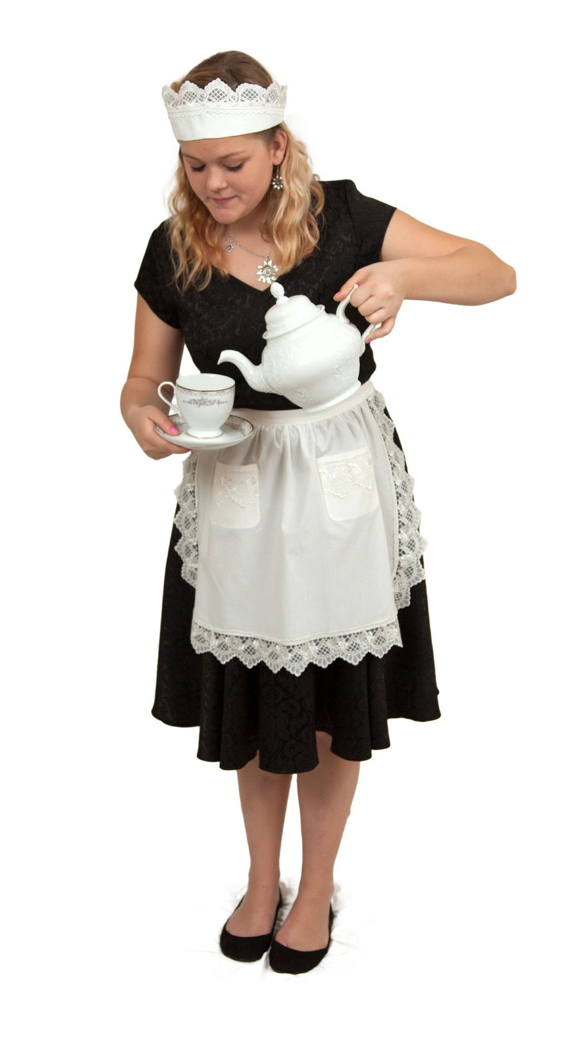 Best ideas about French Maid Costume DIY
. Save or Pin Lace Maids Headband for Costume or Uniform Now.