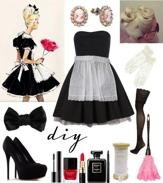 Best ideas about French Maid Costume DIY
. Save or Pin Southern Blue Celebrations DIY HALLOWEEN COSTUMES Now.