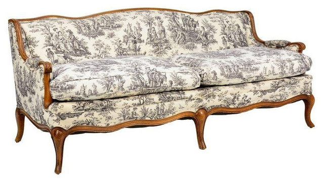 Best ideas about French Provincial Sofa
. Save or Pin Toile de Jouy French Provincial Style Sofa Transitional Now.