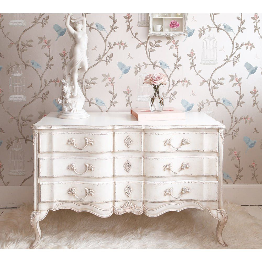 Best ideas about French Shabby Chic Furniture
. Save or Pin Delphine Distressed Chest of Drawers Now.