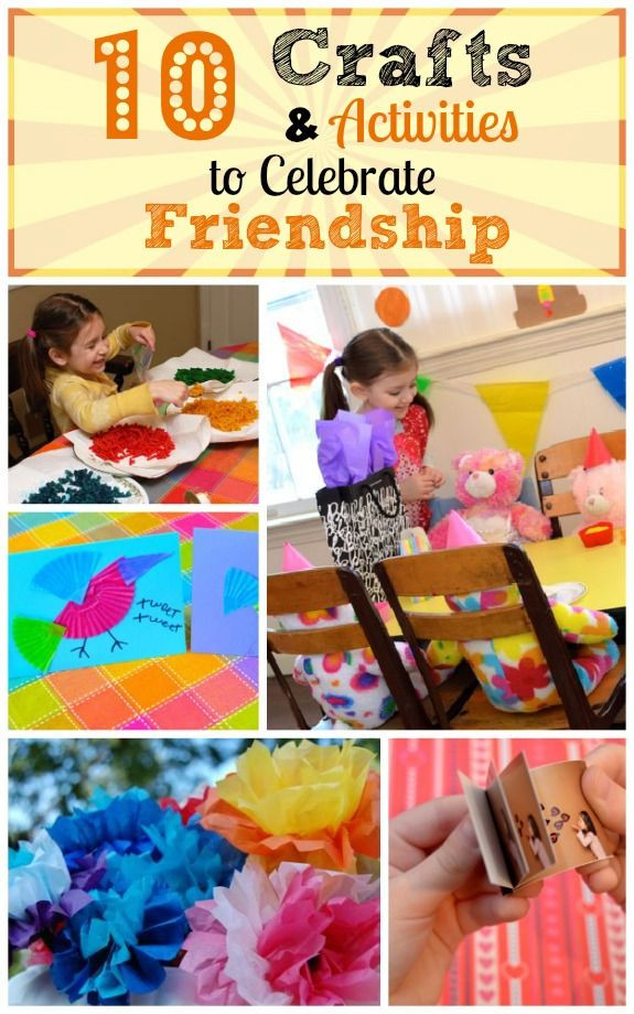 Best ideas about Friendship Crafts For Kids
. Save or Pin Crafts and Activities to Celebrate Friendship Now.
