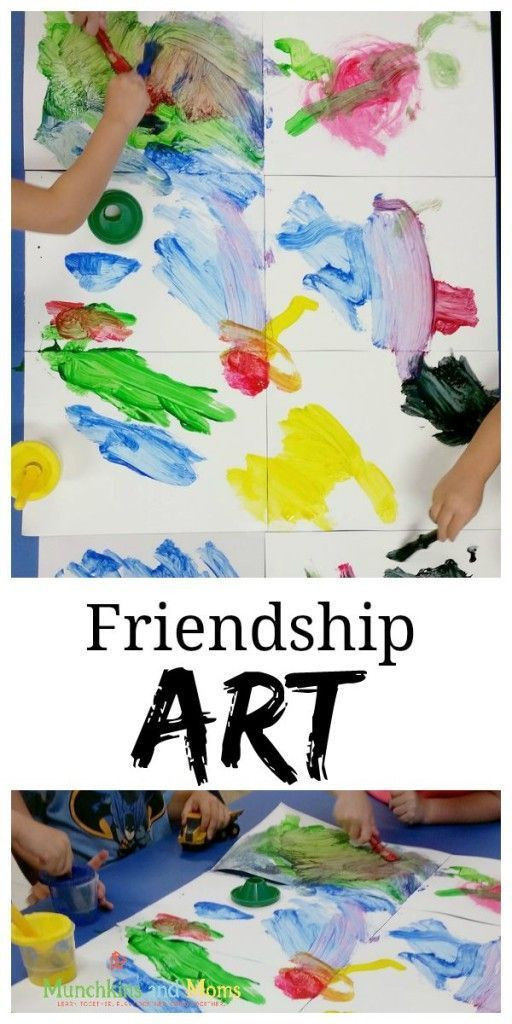 Best ideas about Friendship Crafts For Kids
. Save or Pin Friendship Art Kids Arts Painting Now.