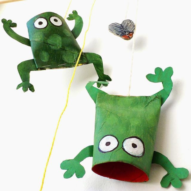 Best ideas about Frog Craft For Toddlers
. Save or Pin Paper Roll Croaking Frogs great summer crafts Now.