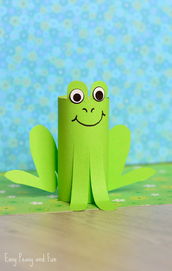 Best ideas about Frog Craft For Toddlers
. Save or Pin Paper Roll Frog Craft Easy Peasy and Fun Now.