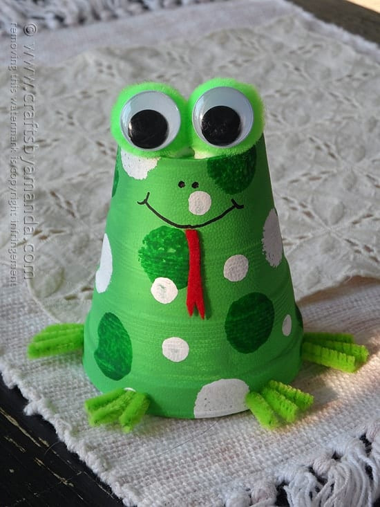 Best ideas about Frog Craft For Toddlers
. Save or Pin Foam Cup Frog Craft Crafts by Amanda Now.