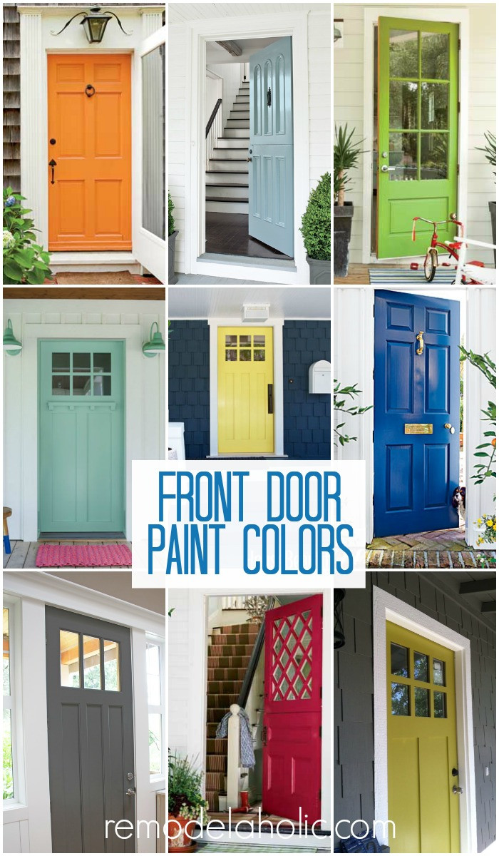 Best ideas about Front Door Paint Colors
. Save or Pin Remodelaholic Now.