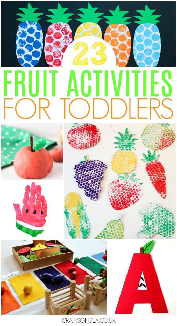 Best ideas about Fruit Crafts For Toddlers
. Save or Pin 23 Fun Fruit Activities for Toddlers Crafts on Sea Now.