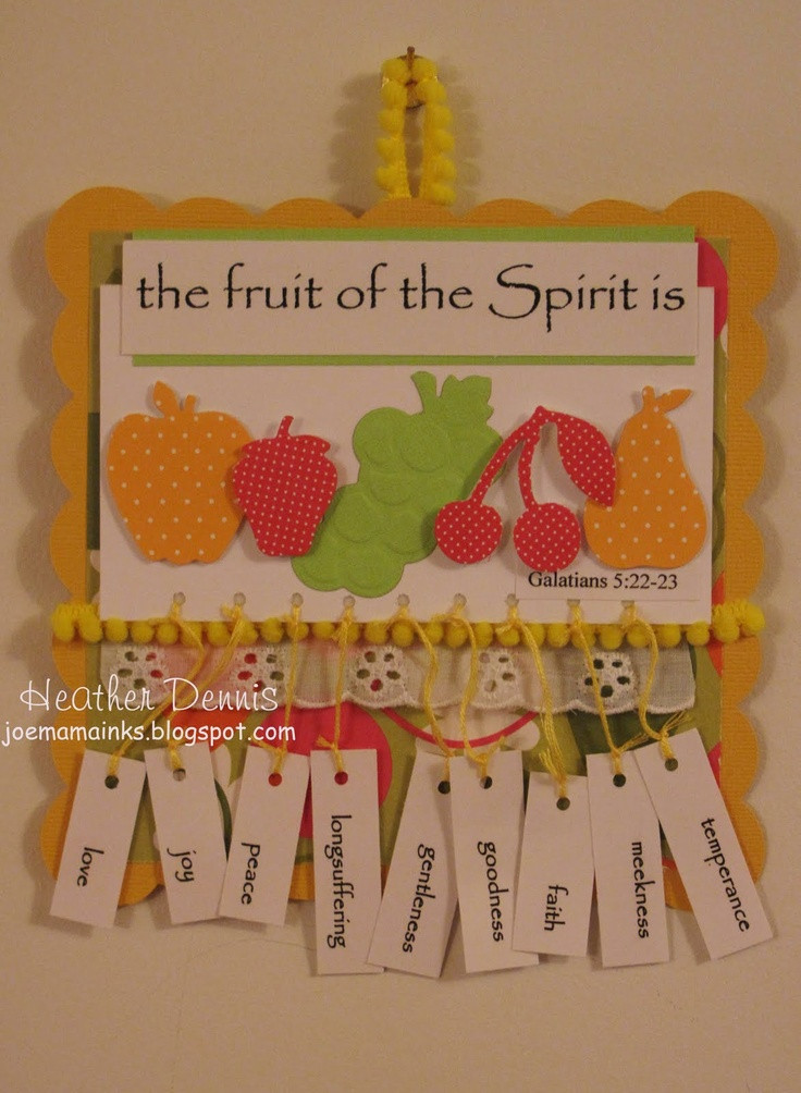 Best ideas about Fruit Of The Spirit Crafts For Kids
. Save or Pin Fruit of the Spirit Fruit of the spirit Now.