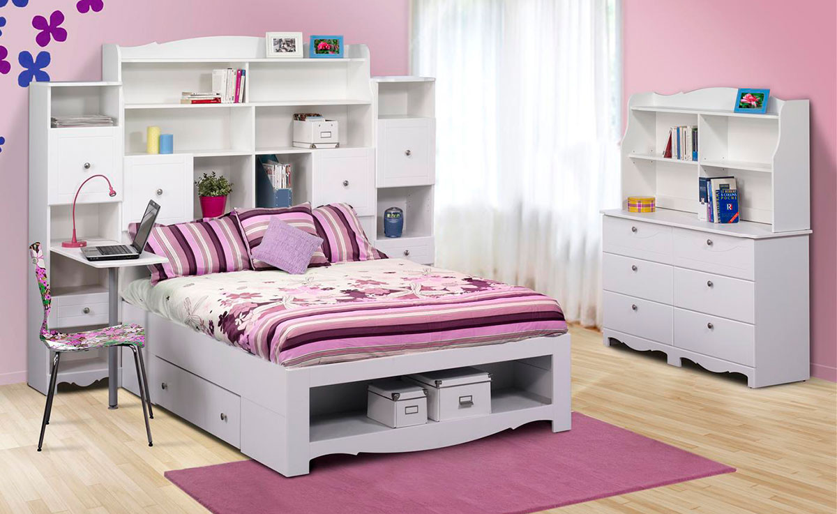 Best ideas about Full Bedroom Set
. Save or Pin Nexera Pixel Youth Full Size Tall Bookcase Storage Bedroom Now.