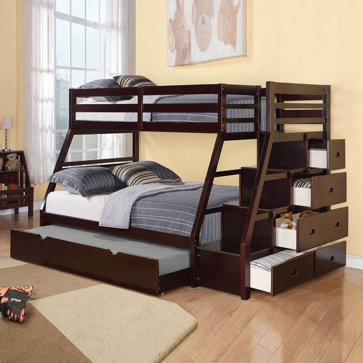 Best ideas about Full Loft Bed With Stairs
. Save or Pin 1000 ideas about Bunk Beds With Stairs on Pinterest Now.